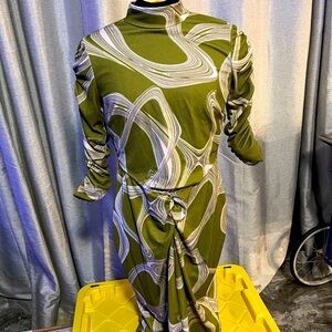 Take A Dip Skirt Set - Olive/combo Fashion Nova